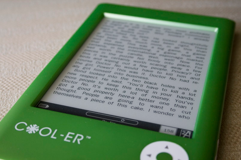 Illustration for article titled Cool-er eBook Reader Review